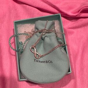 Tiffany & Co. Silver Infinity Pendant Necklace